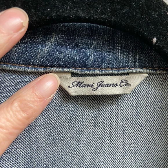 Mavi Short cropped Charlize Jean Jacket Sz  xs - Picture 6 of 13